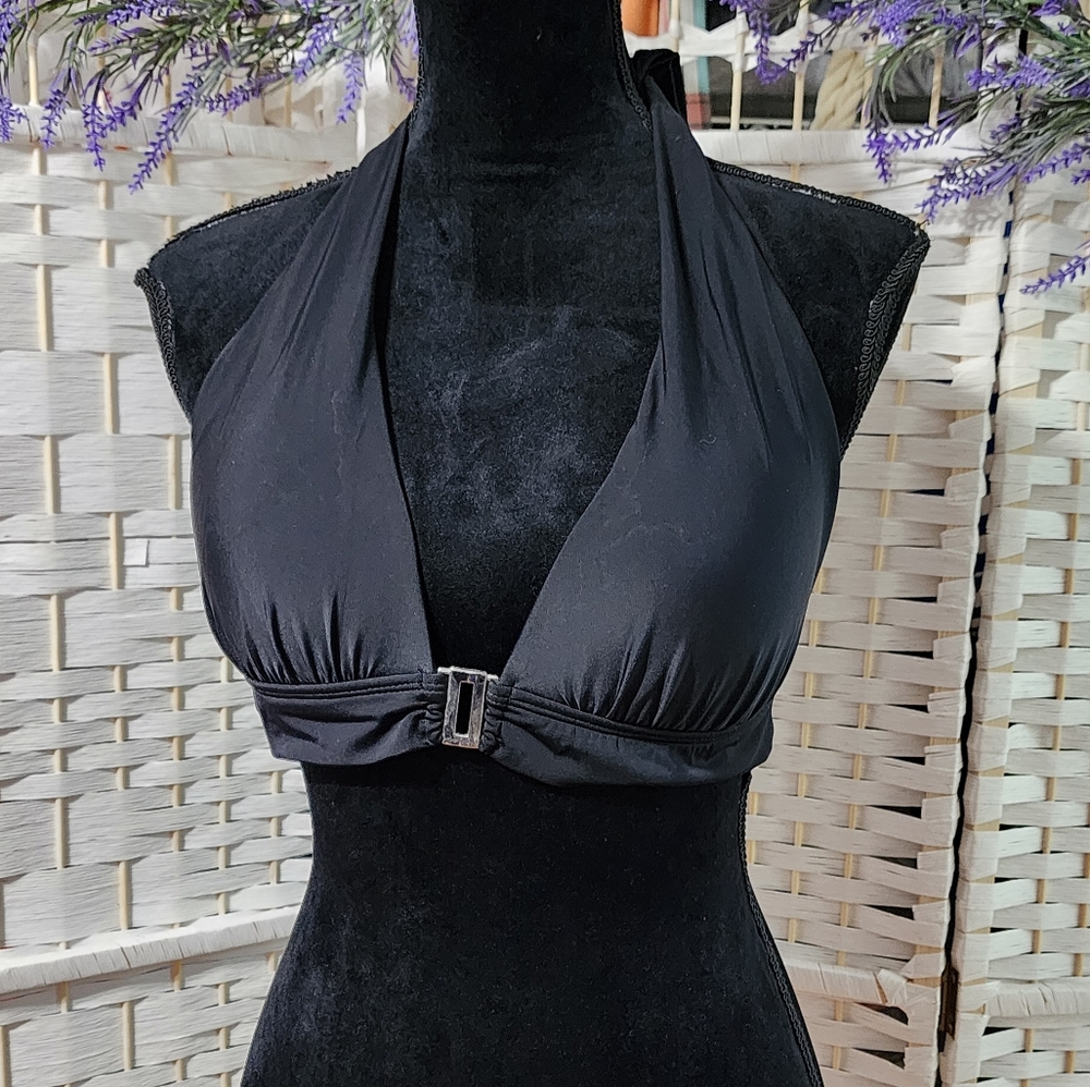 George Padded Black Bikini Top - Never Worn